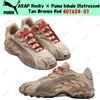 PUMA A$AP Rocky × Puma Inhale Distressed Tan Bronze Red 401624-01 taglia da uomo