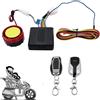 Allpress SISTEMA DI ALLARME ANTIFURTO PER MOTO 12V DOPPIO TELECOMANDO SICUREZZA SIRENA SC