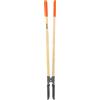 VEVOR Trivella Manuale per Pali con Manico in Legno Scala Graduata 1460 mm