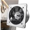 Ventilatore a tubo Silenzioso Aspiratore da soffitto e da parete per WC da