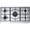 De Longhi Piano cottura a Gas 5 Fuochi larghezza 90 cm Colore Inox De Longhi SLF590LX
