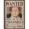 GB Eye Poster One Piece Wanted Shanks Prodotto Ufficiale Formato 52 iH9q