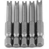 Dioche Cacciavite per Siedle Citofono U Bit 5 Pz S2 Lega di Acciaio 50mm di Lunghezza 1