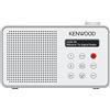 Kenwood Radiosveglia Portatile Digitale DAB+/FM Bluetooth MP3 Bianco CR-M25DAB-W Kenwood