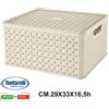 Tontarelli Scatola Arianna Grande litri 13 Angora 210E Tontarelli 5776A