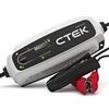 CTEK CT5 TIME TO GO, Caricabatterie 12V 5A, Mantenitore Di Carica Per Batteria Auto, Funzione Conto Alla Rovescia, Indicatore Di Avvio, Compensazione Della Temperatura Integrata E Opzione AGM