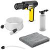 KÄRCHER idropulitrice portatile OC Handheld Compact BA, pressione media, 15 bar, pieghevole, porta USB-C, portata: 150 l/h, peso: 0,8kg, 4-in-1 Multi Jet, tubo aspirante (5m), adattatore per bottiglie