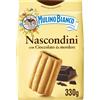 Mulino Bianco Biscotti Frollini Nascondini con Cioccolato da Mordere Senza Olio di Palma