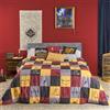 BL BELUM BELUM | Copripiumino Hogwarts | Copripiumino Modello Hogwarts Quadros | Copripiumino con bottoni | Copripiumino 100% cotone | Copripiumino (letto da 150/160 (240 x 240 cm))
