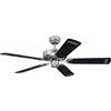 Westinghouse Ventilatore Da Soffitto Senza Lampada WESTINGHOUSE CYCLONE Acciaio E Nero 132 Cm