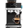 Cecotec Macchina Caffè Espresso Power Espresso 20 Grind+. 1350W, 20 Bar, Schermo Touch, Thermoblock, Serbatoio Acqua 1,7L, 20 Livelli Macinatura, Serbatoio Caffè 150g, Schiumatore Latte, Sicurezza