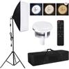 Kit di illuminazione per fotografia da studio set di illuminazione soft box