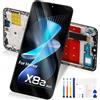 Reparo Display LCD per Huawei Honor X8a 2023/Honor 90 lite 5G per Honor X8a 2023 CRT-LX