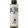 KORRES OLIVE FIG gel doccia idratante per una pelle morbida, con olio extra vergine di oliva, al profumo di fichi freschi, vegano, senza siliconi e parabeni, 250 ml