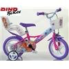 Dino Bikes Bici 12 winx per bambina rotelle cestino porta bambola e parafanghi Dino Bikes