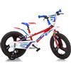 Dino Bikes bici 16 mtb r1 pro cross per bambino con scudo rotelle e parafanghi Dino Bikes
