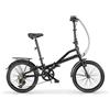 MBM BICI 20 PIEGHEVOLE METRÒ MBM NERA 6 VELOCITÀ ALLUMINIO CARBIKE FOLDING BIKE