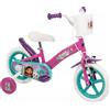 HUFFY Bici 12 Gabby's Dollhouse Disney ufficiale per bambina con rotelle e cestino