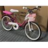 MASCIAGHI Bicicletta Giulia 20 Pollici rosa senza cambio per bambina con cestino e cuscino