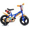 Dino Bikes Bicicletta 12 per bambino DRAGON BALL con rotelle borraccia e freni Dino Bikes