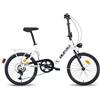 Dino Bikes Bici 20 pieghevole folding car bike in alluminio aurelia 6 speed bianco DinoBike