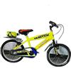 MASCIAGHI Bici mtb 16 Hunter per bambino gialla con rotelle borraccia e parafanghi