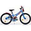 Dino Bikes Bici 20 Superman blu rossa e gialla con borraccia per bambino Dino Bike