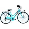 COPPI Bici 28 Trekking Sorrento 6 Velocità donna azzurra Coppi