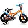 Dino Bikes Bici 12 per bambino HOT WHEELS con rotelle borraccia e freno Dino Bikes
