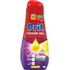 Pril Gel All In One Limone & Lime, Detersivo Lavastoviglie Liquido Multi-Azione Sporco Difficile, Confezione da 35 lavaggi