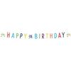 amscan 9906766 - Festone con Scritta Happy 18th Birthday, 1,8 m