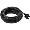 as - Schwabe cavo riscaldante antigelo 20 m - cavo riscaldante antigelo con termostato - 230 V, 50/60 Hz - cavo riscaldante con spina di sicurezza - 15 W/m - IP44 - nero, 67015