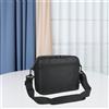 Borsa porta DVD con doppia cerniera in nylon, ideale per lettori da 9,5-10,5