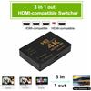 Switch HDMI 4K 3 in 1 Out - Selettore Splitter 3 Porte Hub per PS3 PS4 Xbox Sky