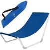 Sedia a Sdraio Lettino da Mare Spiaggia Piscina Balcone Giardino Sacca Portatile