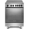 De'Longhi DMX 64 INL cucina Elettrico Piano cottura a induzione Nero, Acciaio in