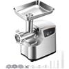 Uimoso Tritacarne elettrico 700 W in acciaio inox con capacità di 2,3 kg/min