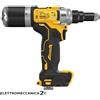 DEWALT DCF403D2GT-QW rivettatrice 18v brushless compact 2,4-3,2-4-4,8mm 2 bat...