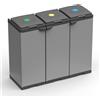 : Mobile Portasacco Tris per Raccolta Differenziata in Plastica, Facile Da Monta