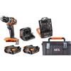 AEG Trapano Avvitatore Percussione a batteria AEG BSB18SBL-202TBLK1 Brushless 18V