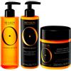 Revlon Orofluido Radiance Argan Shampoo 240ml Conditioner 240ml Mask 250ml
