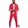 adidas Tuta ADIDAS da Uomo Donna In Acetato Completa Intera Ginnastica Sportiva Rossa