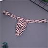 Per Zebra Motivo Uomo Perizoma Intimo Vita Bassa Elasticizzato Rigonfiamento Pou