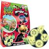 ZIMPLI - Miraculous Cat Noir Slime Baff Verde, 5 personaggi fosfores CoIQ