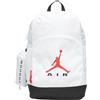 Nike Jordan - Set Zaino e Astuccio Air Raid, Bianco Codice 9A9250-001