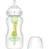 Dr. Brown's Biberon bocca larga 270 ml giraffa PP Options + tettarella N2 sIXo