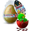 MEGGA EGG Uovo Gigante con 6 Draghi a Sorpresa che Crescono in Acqua fino a 12 cm - Giochi Educativi e Divertenti per Bambini dai 3 Anni - Ottima Idea Regalo