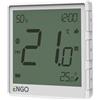 ENGO E-ONE Termostato intelligente wireless, controller programmabile WiFi, ZigBee 3.0, riscaldamento a pavimento, compatibile con Alexa, pompa di calore per caldaia TUYA Smartlife Control (bianco