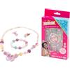 ODS TOYS Peperilla Princess - Gioielli Incantati | Una collana con ciondolo farfalla, coroncina, braccialetto, un paio di orecchini