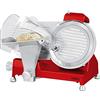 Casselin CTJ250BR - Affettatrice per prosciutto, Ø 250 mm, colore: Rosso